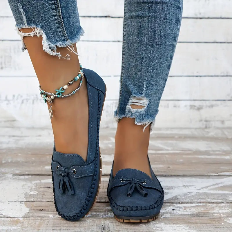 Sylvia | Soft Orthopedic Leather Loafers view 5