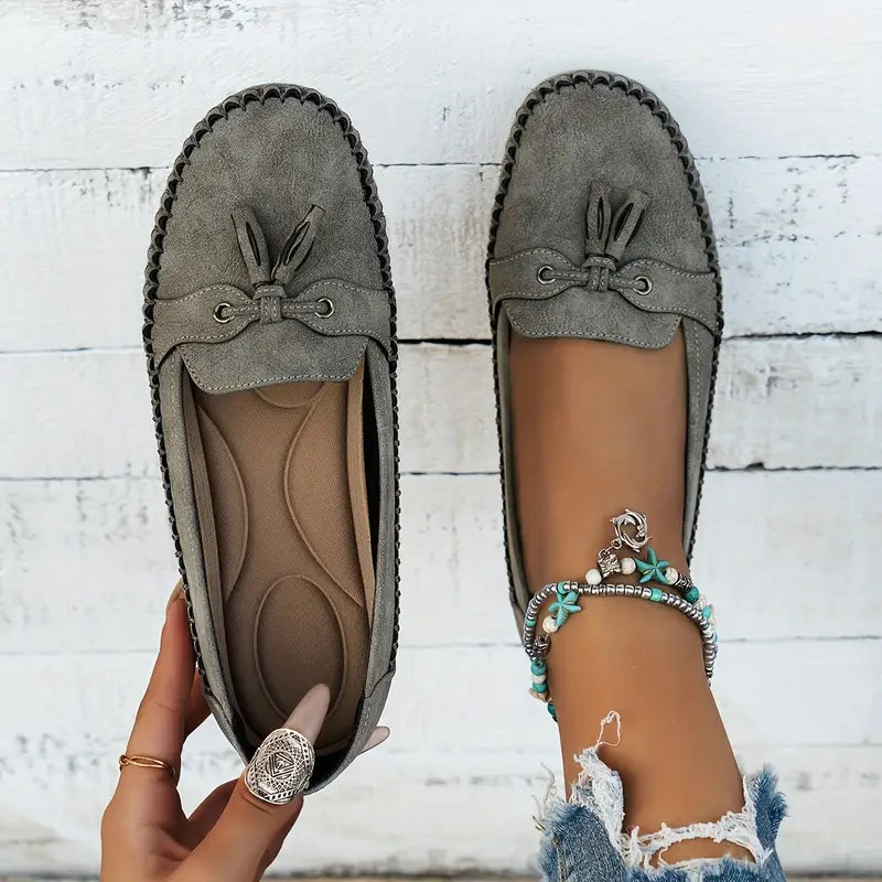 Sylvia | Soft Orthopedic Leather Loafers view 6