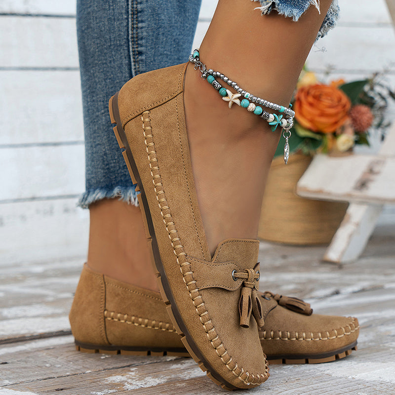 Sylvia | Soft Orthopedic Leather Loafers view 8