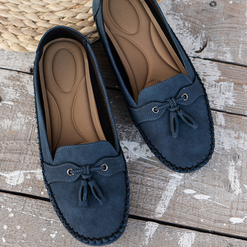 Sylvia | Soft Orthopedic Leather Loafers view 9