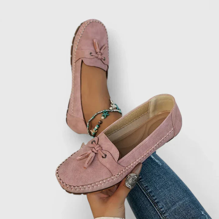 Millicent | Soft Suede Orthopedic Loafers view 2