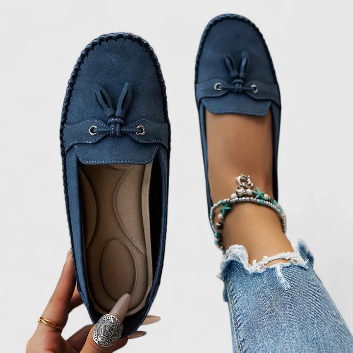 Millicent | Soft Suede Orthopedic Loafers view 3