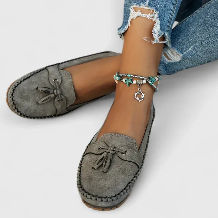 Millicent | Soft Suede Orthopedic Loafers view 5