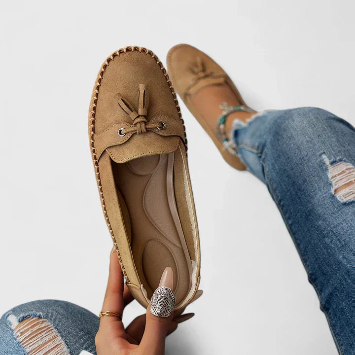 Millicent | Soft Suede Orthopedic Loafers view 6