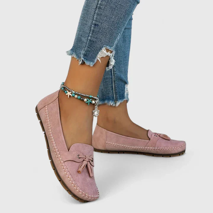 Millicent | Soft Suede Orthopedic Loafers view 7