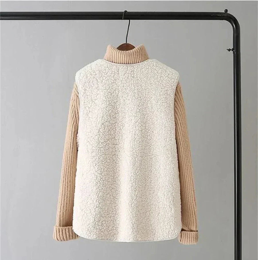 Meredith | Women's Soft Teddy Blend Vest view 6