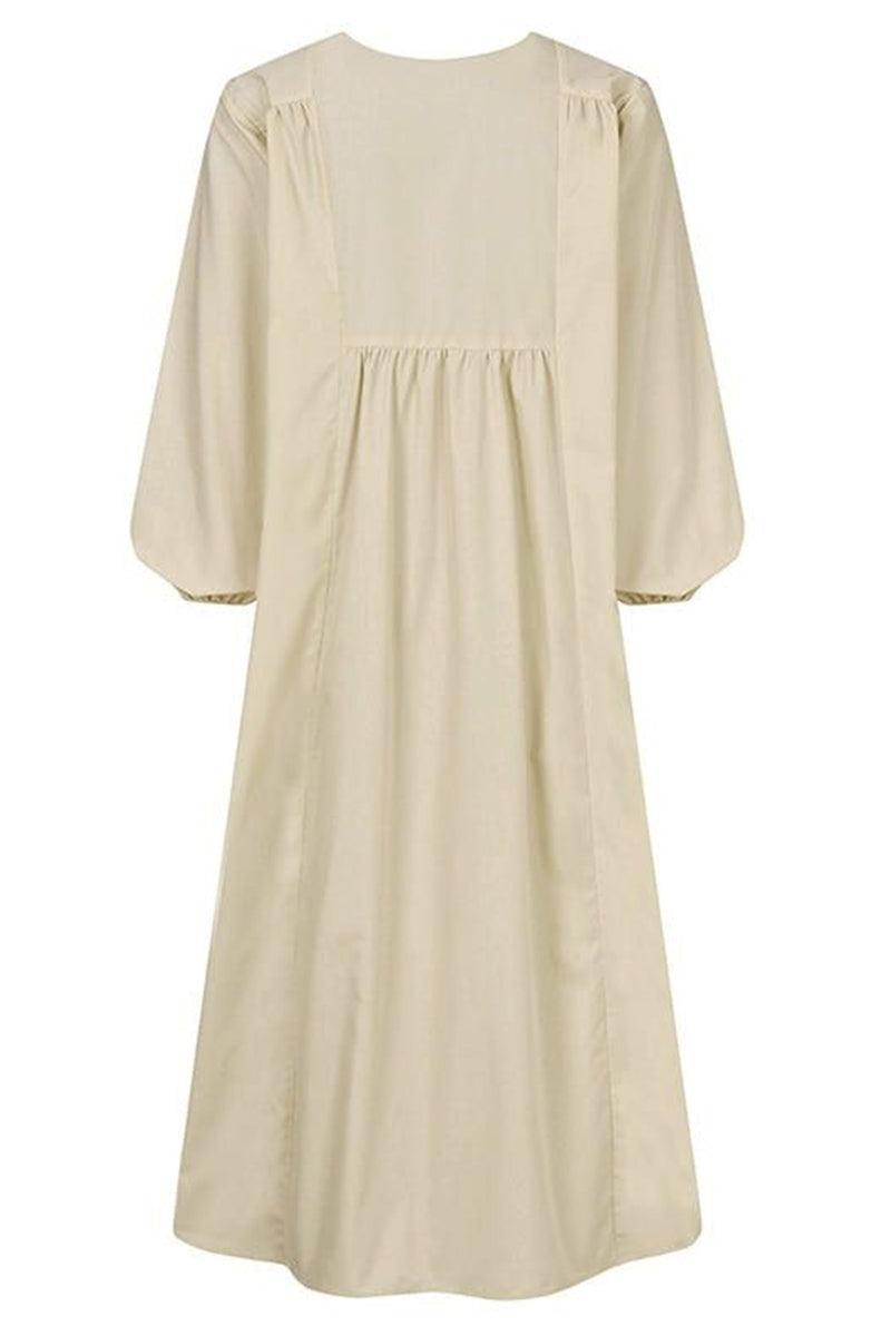 Candice | Soft Terracotta Midi Dress view 7