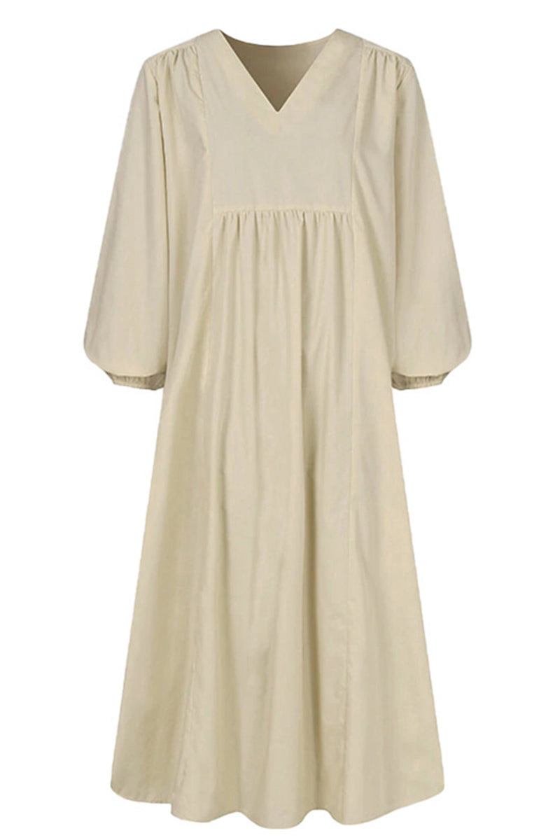 Candice | Soft Terracotta Midi Dress view 8