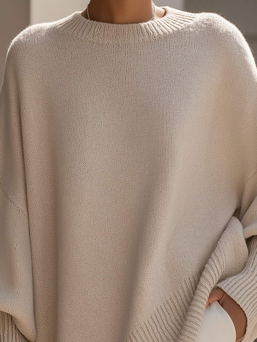 Faerlyn | Oversized Wool Blend Sweater view 2