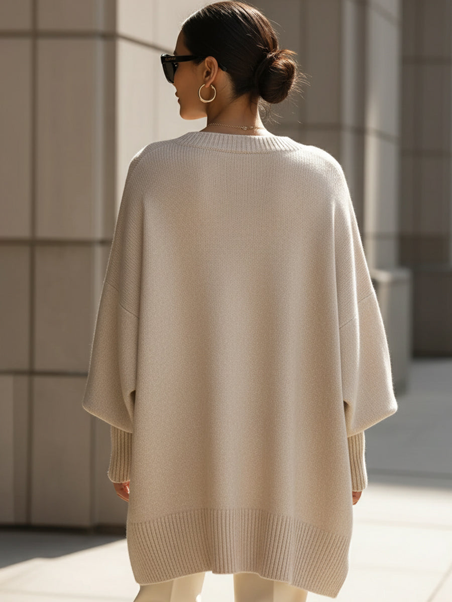 Faerlyn | Oversized Wool Blend Sweater view 4