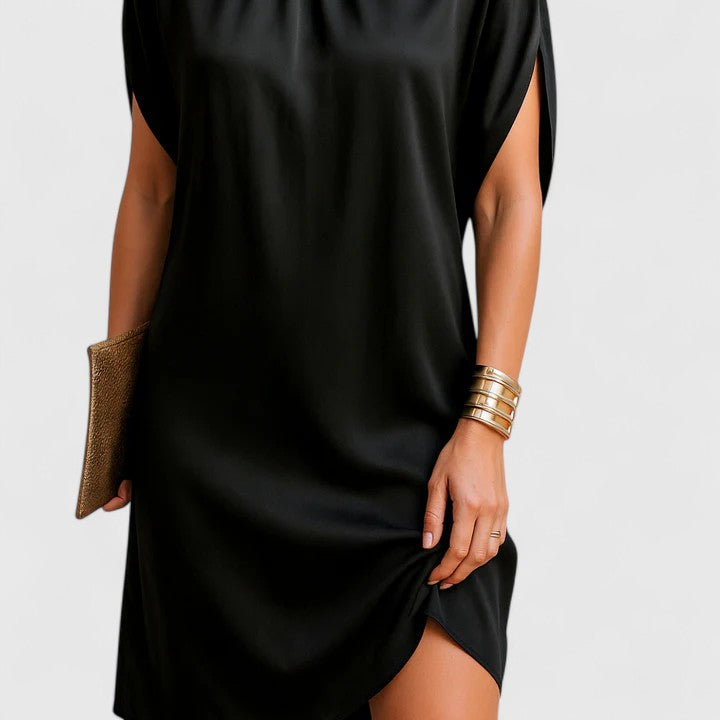 Theodora | Timeless V-Neck Dress view 3