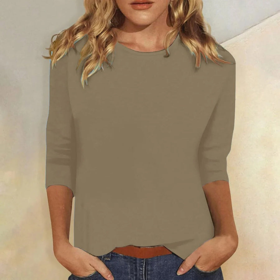 Jael | Casual Cotton-Blend Top view 7