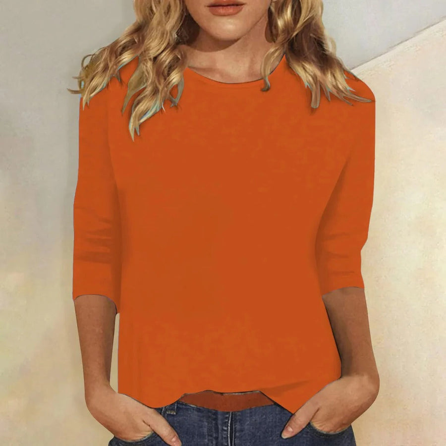 Jael | Casual Cotton-Blend Top view 8