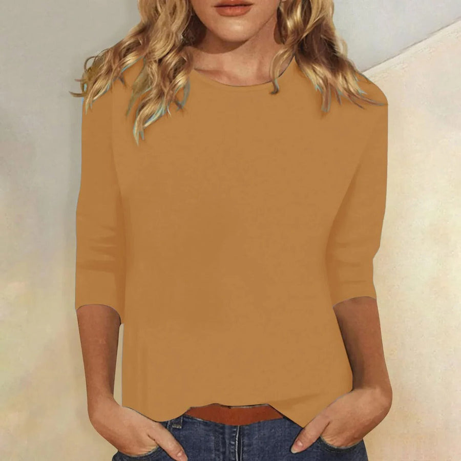 Jael | Casual Cotton-Blend Top view 9