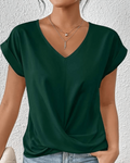 Gwendolyn | Twist Front Viscose Top