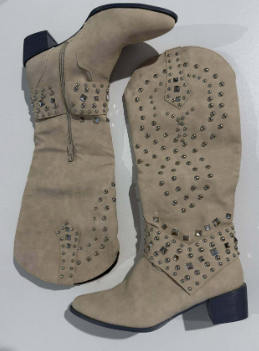 Solange | Pointed-Toe Knee Boots view 3