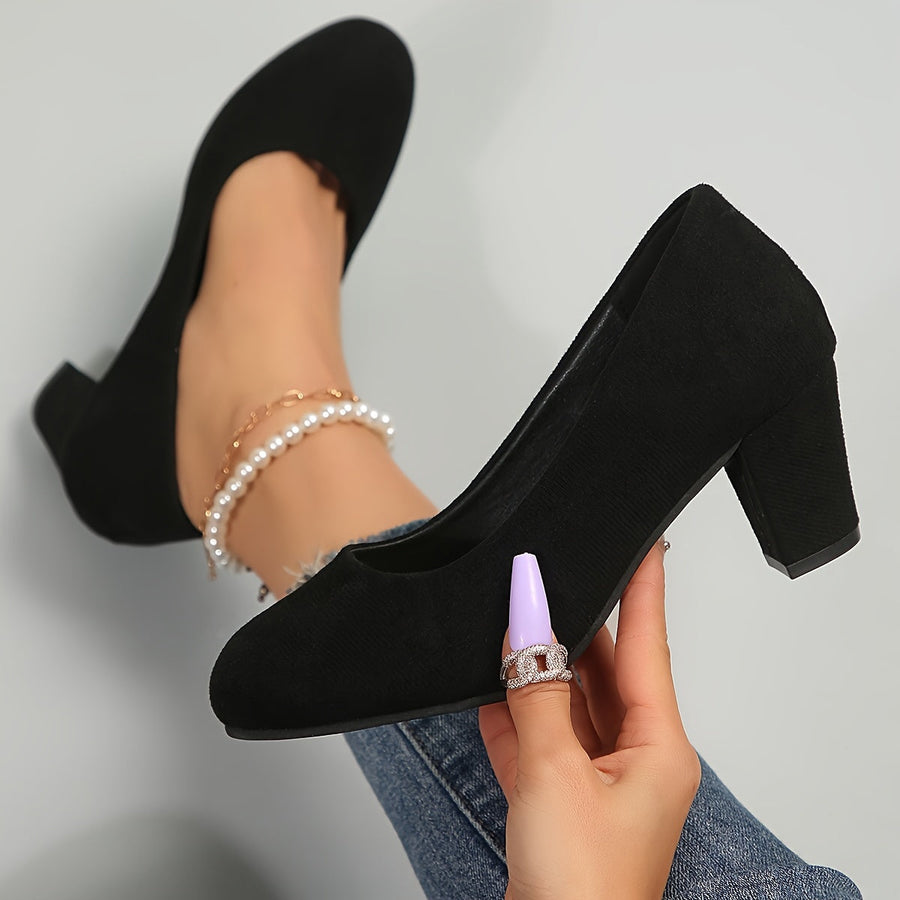 Jolene | Comfort Black Heels view 11