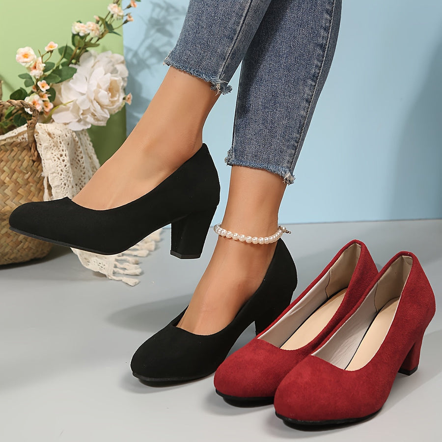 Jolene | Comfort Black Heels view 5