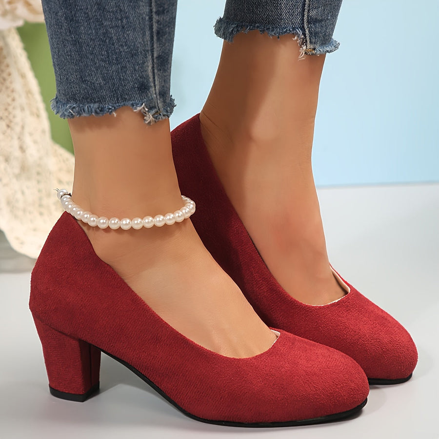 Jolene | Comfort Black Heels view 6
