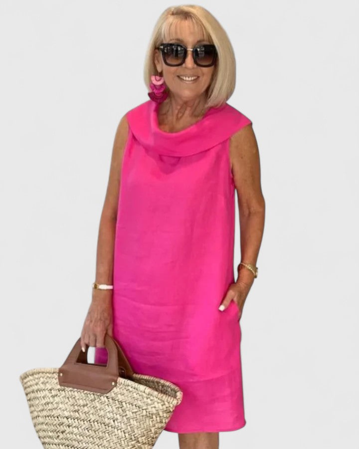 Kalinda | Elegant Straight Cut Dress