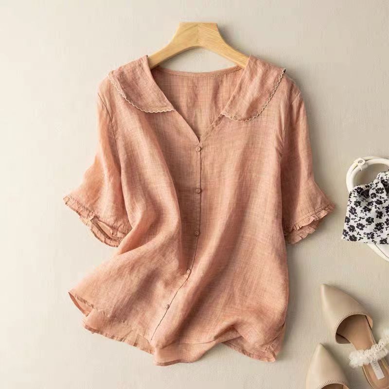 Monica | Women's Vintage-Inspired Blouse view 2