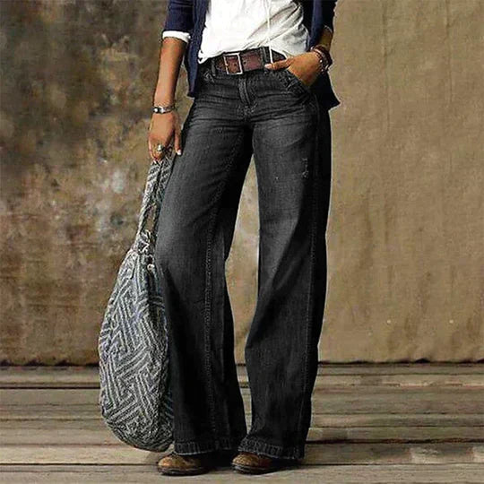 Felicity | Vintage Light Wash Denim Jeans view 4