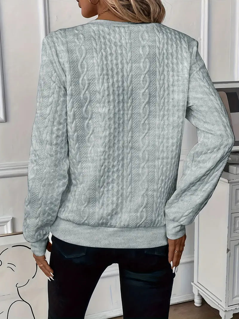 Rosalind | Modern Zip-Up Sweater view 12