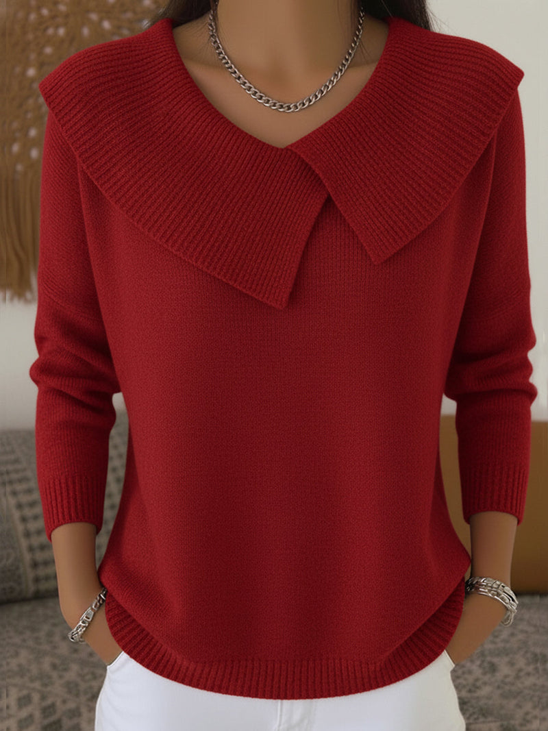 Emmeline | Women's Winter Sweater – Collared