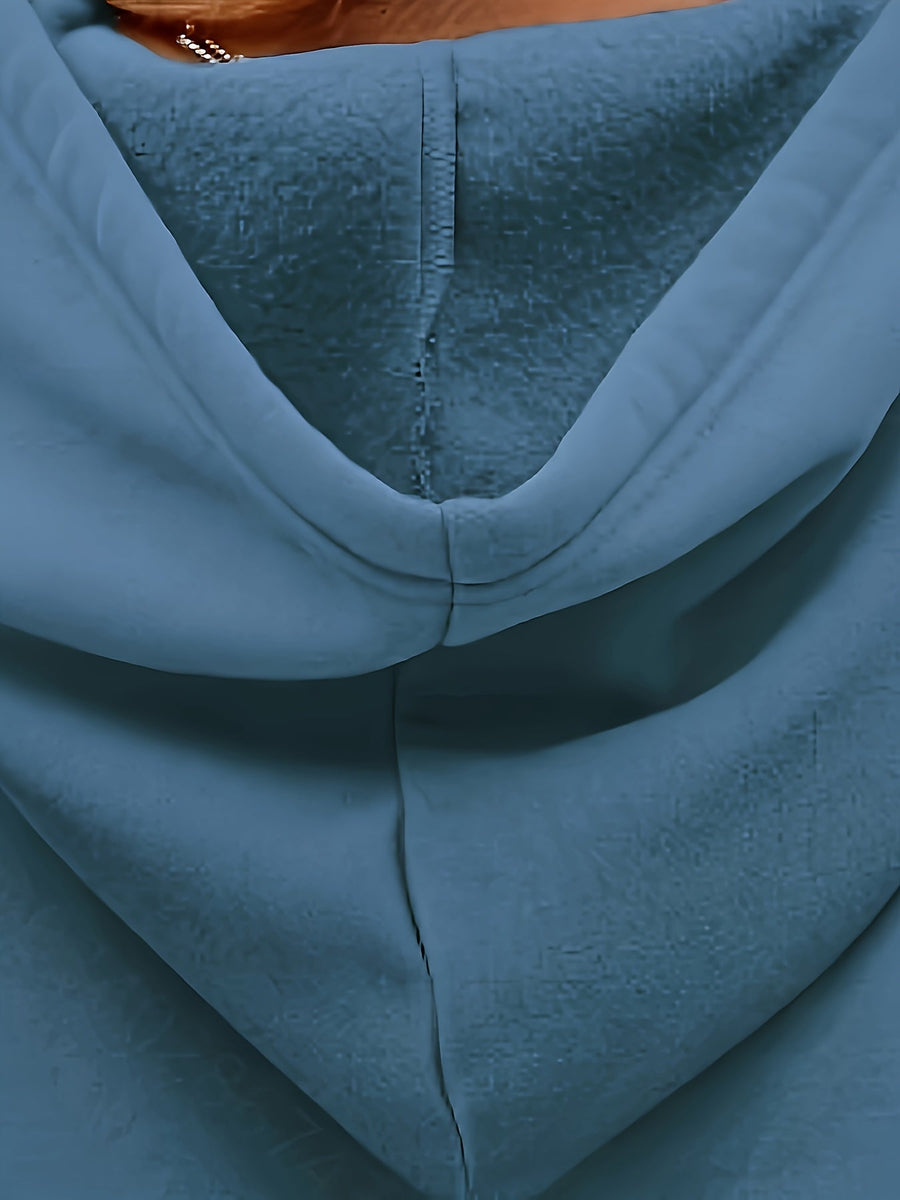 Diana | Women's Puff Sleeve Hoodie – Drawstring Soft Brushed Sweatshirt view 3