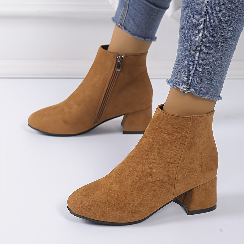 Diana | Chelsea Ankle Boot with Block Heel view 9
