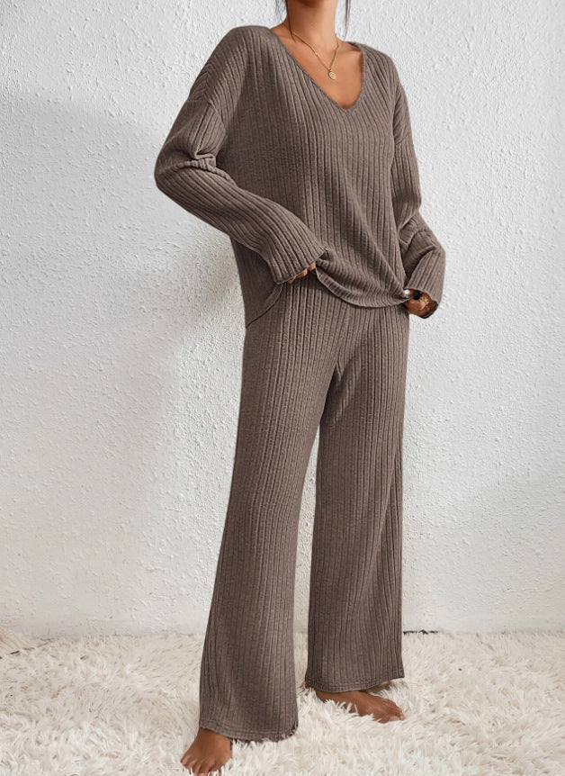 Ivory | Knitted 2-piece set view 4