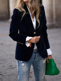 Alessandra | Elegant Velvet Blazer