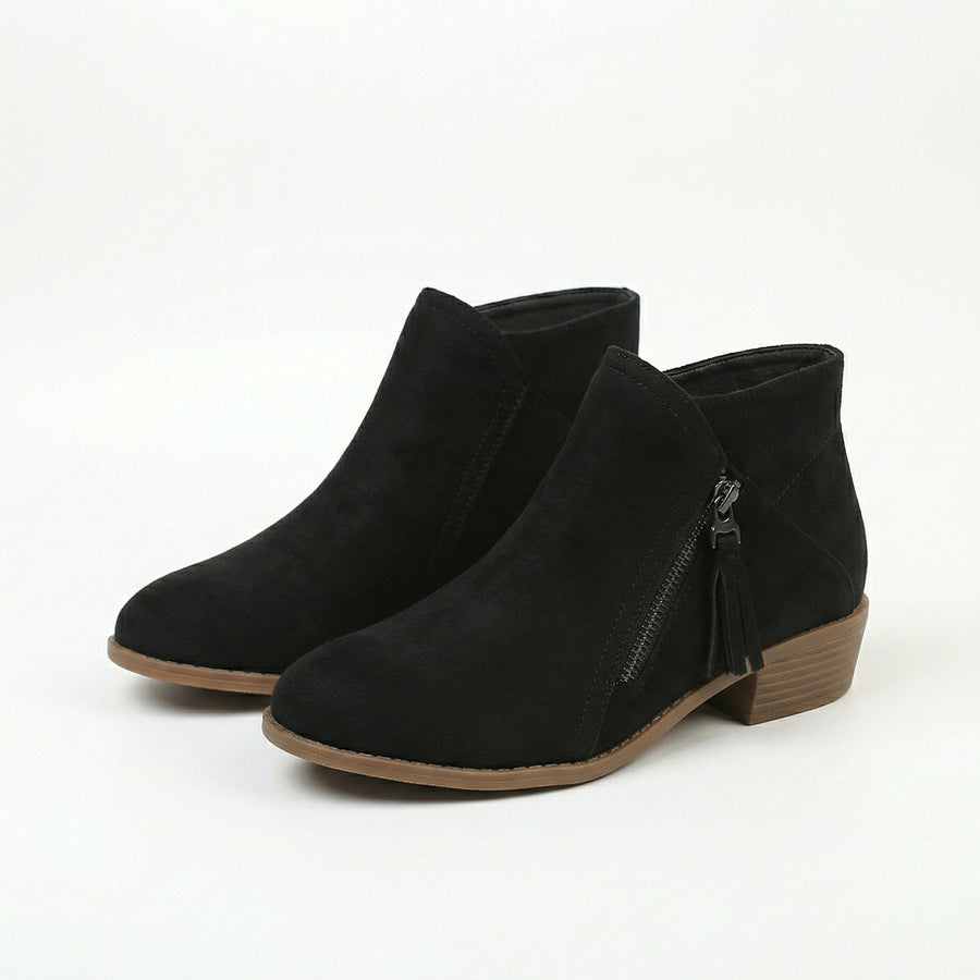 Noemie | Ankle Boot with Tassel Zip Detail view 1