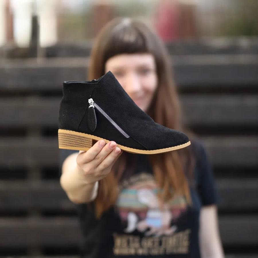 Noemie | Ankle Boot with Tassel Zip Detail view 2