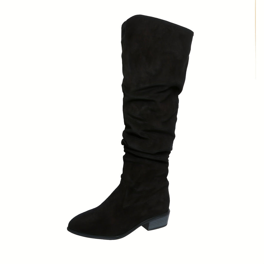 Griselda | Over the Knee Slouch Boots view 8