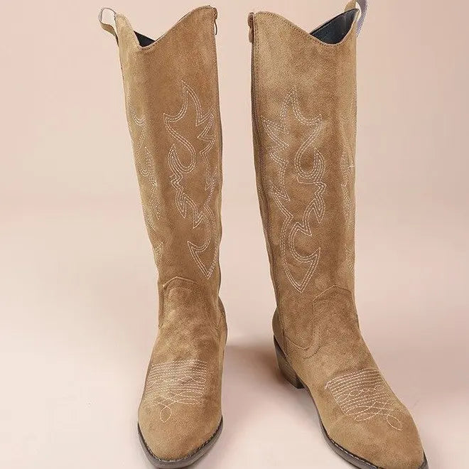Bianca | Wide Calf Western Cowboy Boots view 5