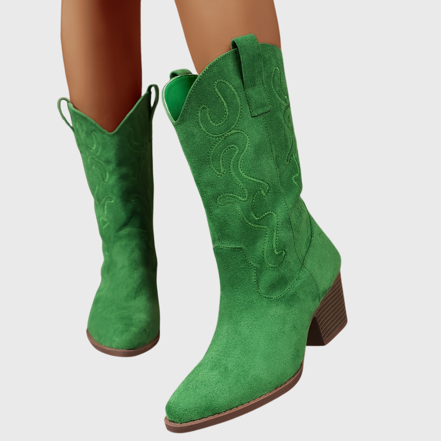 Anouk | Wide Calf Western Cowboy Boots view 11