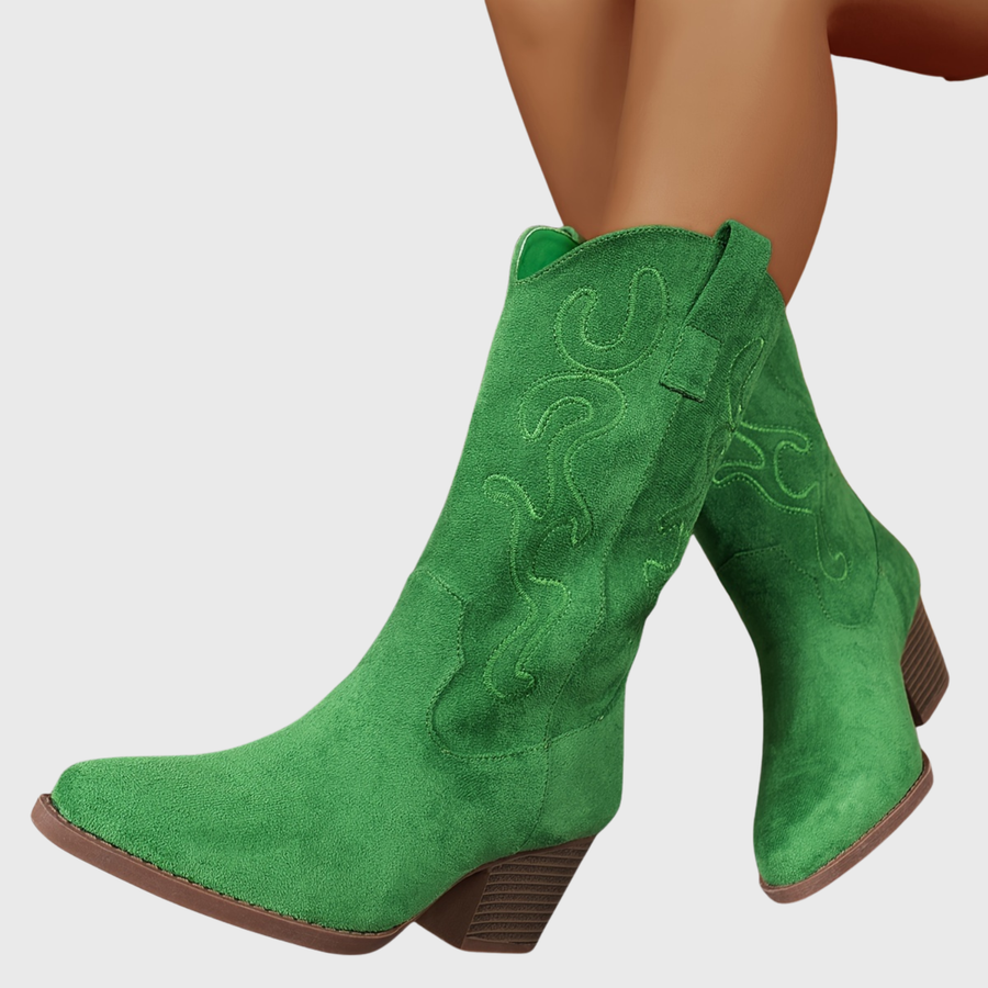 Anouk | Wide Calf Western Cowboy Boots view 12