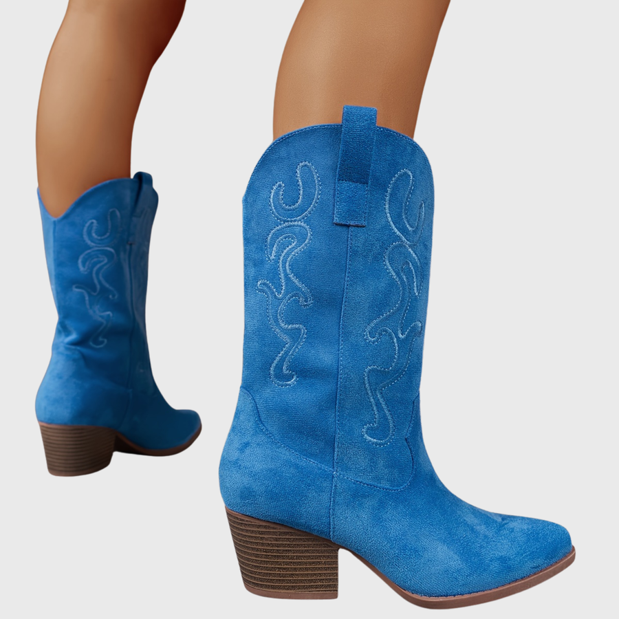 Anouk | Wide Calf Western Cowboy Boots view 13