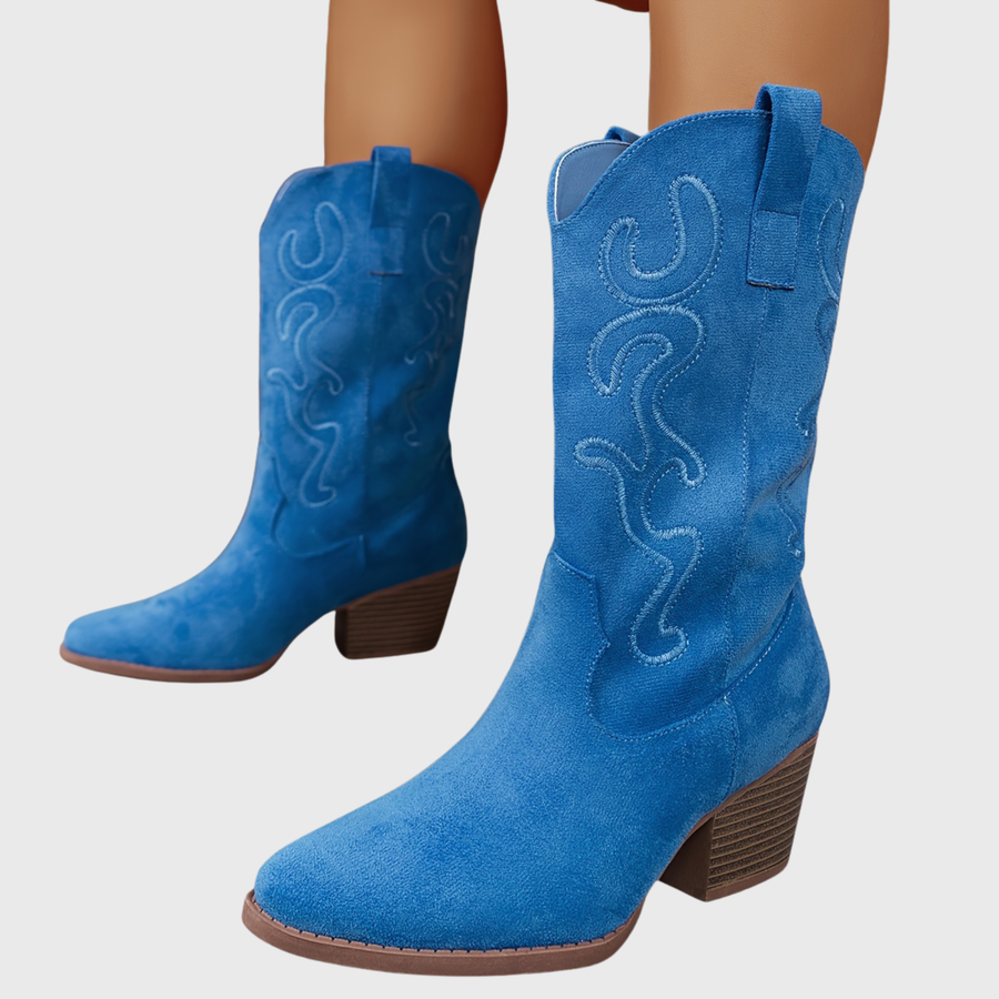 Anouk | Wide Calf Western Cowboy Boots view 15