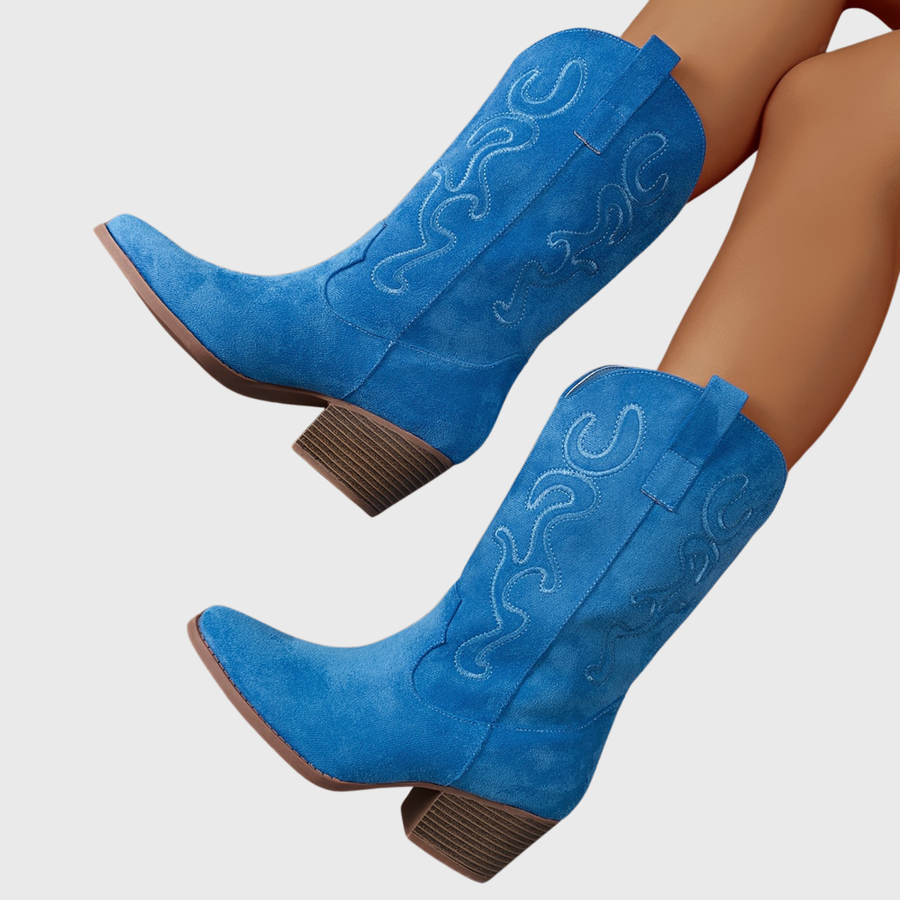 Anouk | Wide Calf Western Cowboy Boots view 16
