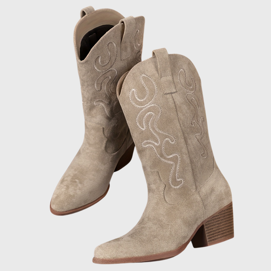 Anouk | Wide Calf Western Cowboy Boots view 7