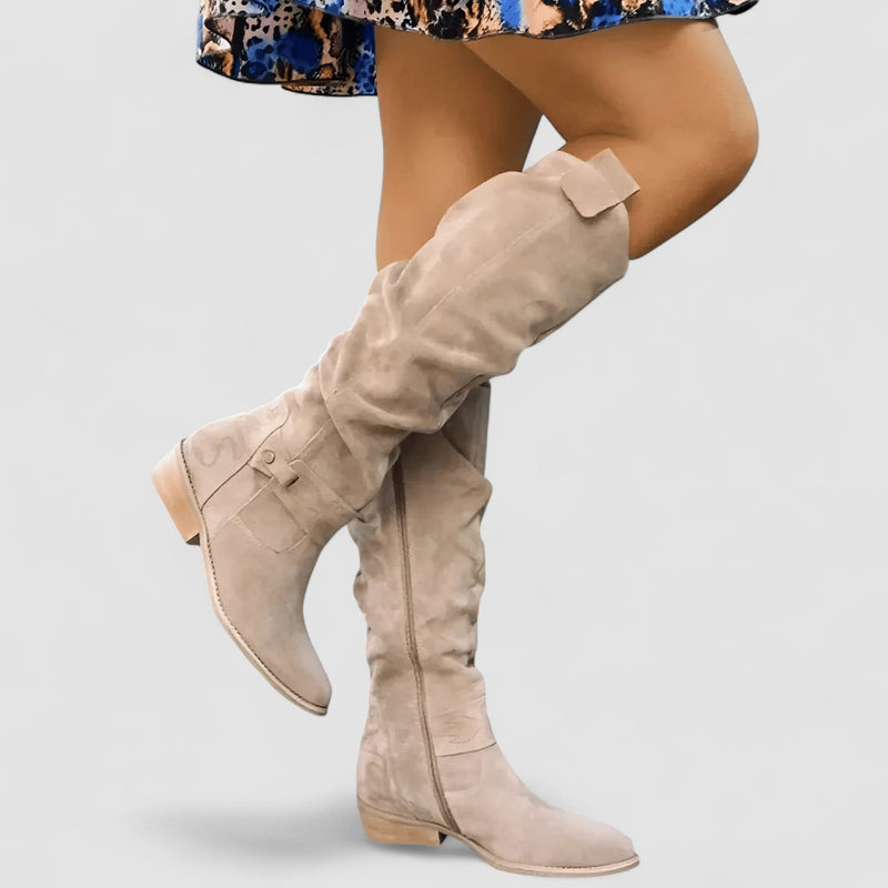 Ottavia | Knee High Slouch Boots