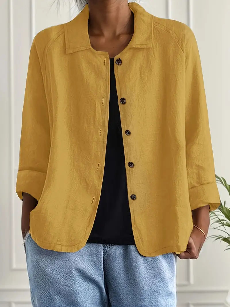Ada | Women's Field Jacket – Casual Button-Front Lightweight view 9