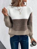 Ingrid | Women's Winter Sweater – Color Block