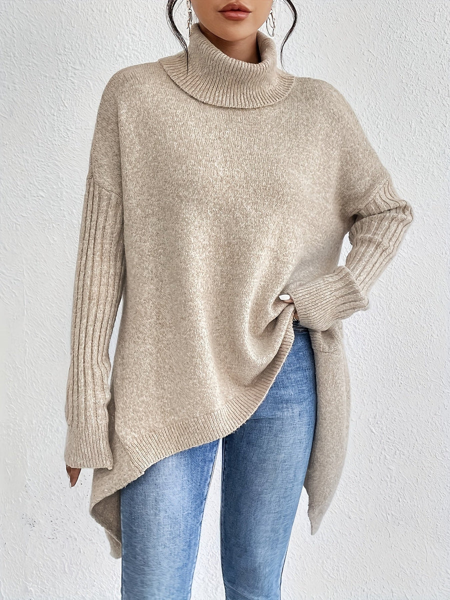 Alba | Women's Winter Sweater – Turtleneck Oversized view 13