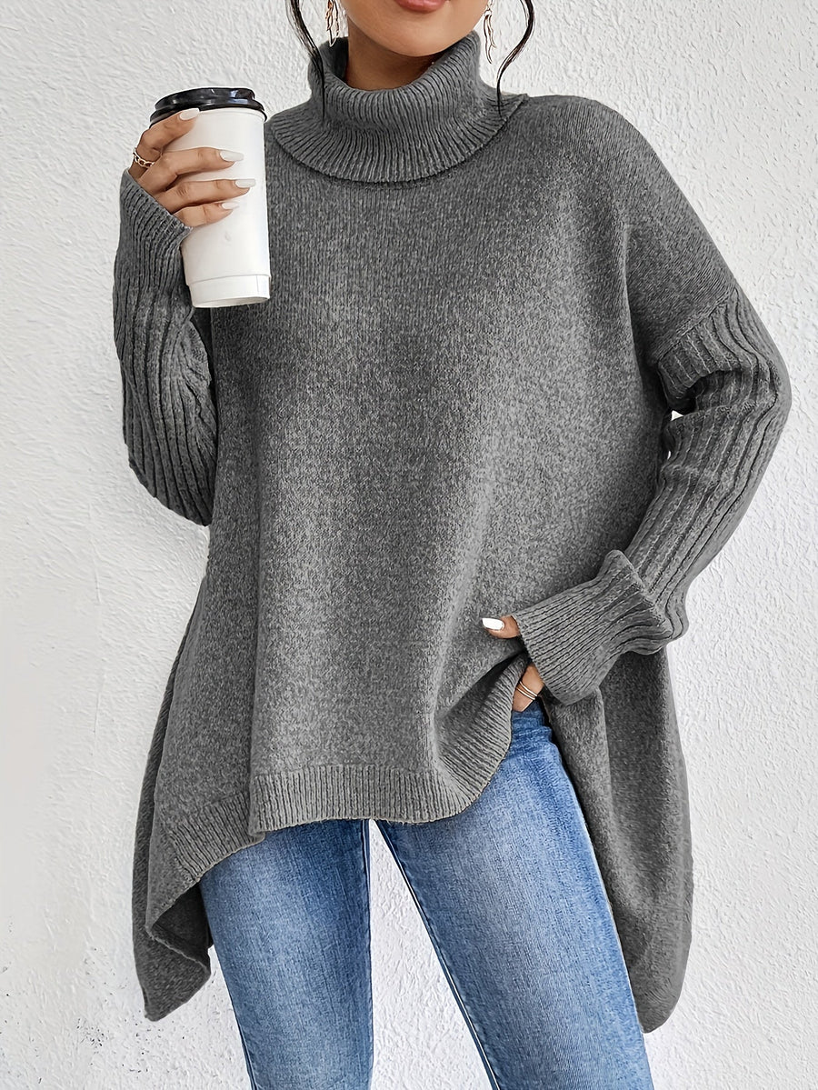 Alba | Women's Winter Sweater – Turtleneck Oversized view 25