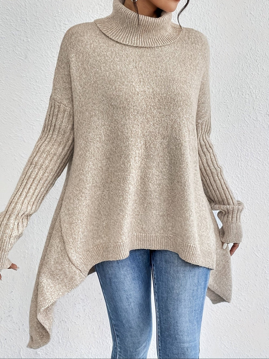 Alba | Women's Winter Sweater – Turtleneck Oversized view 9