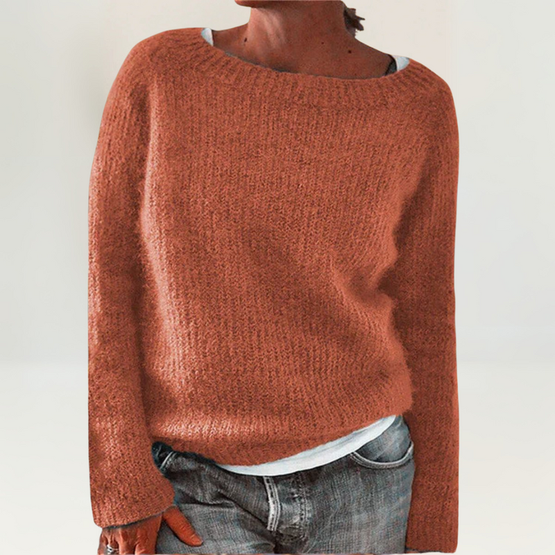 Beatrix | Women's Winter Sweater – Relaxed Fit Knit, Plus Size