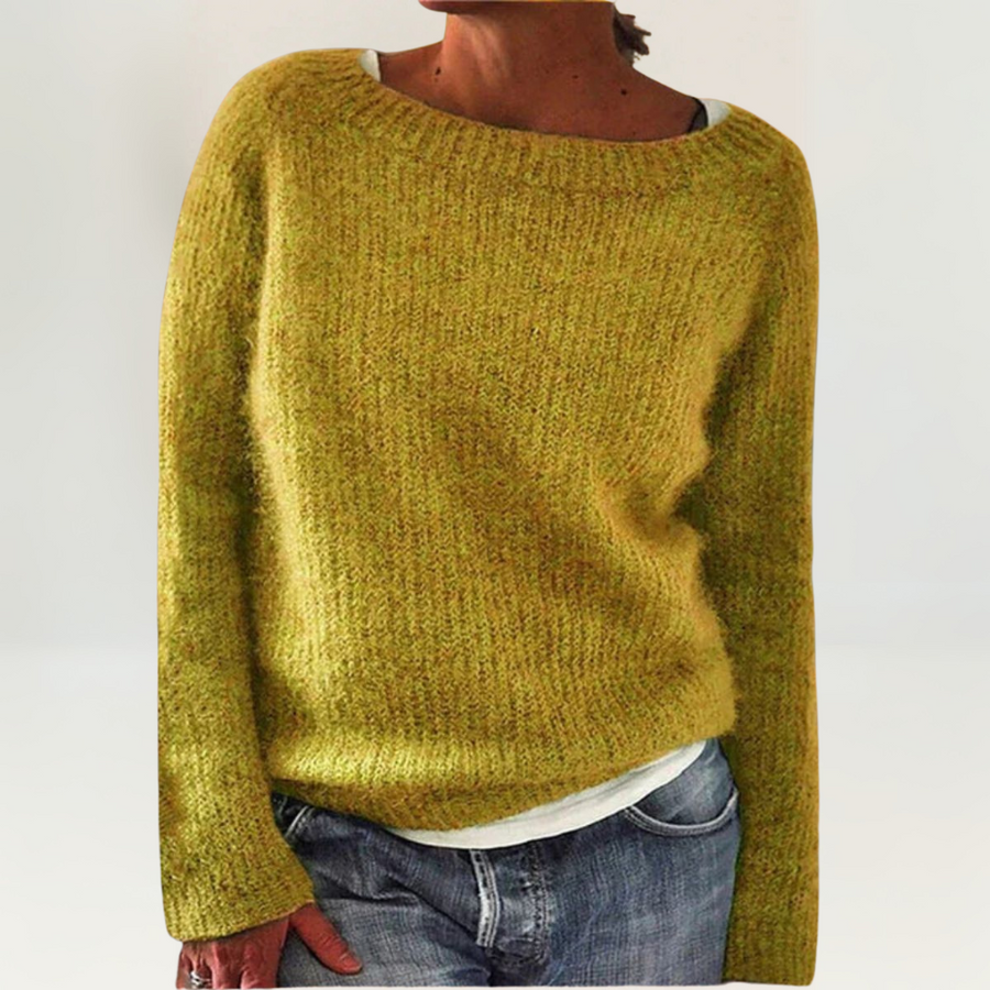 Beatrix | Women's Winter Sweater – Relaxed Fit Knit, Plus Size view 3